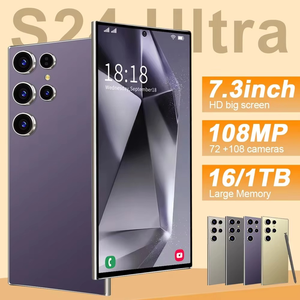 Nouveau smartphone S24 Ultra 1,7 pouces 108MP 4K 120Hz LTE Android 14 débloqué double SIM 5G - Product Image 5