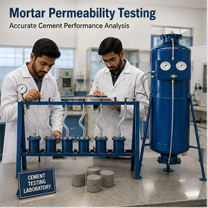 Aparato de Permeabilidad para Mortero de Cemento Pozzolana |   Equipo de Prueba de Permeabilidad al Agua del Mortero de Cemento |   Máquina de Pruebas de Laboratorio - Product Image 5