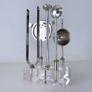 Modern Acrylic Stainless Steel <b>Bar</b> <b>Tools</b> Set Elegant Accessories Perfect For Home <b>Bars</b> And Cocktail Making From India - Product Image 1
