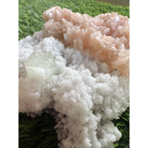 Premium Stilbite on Mordenite with Apophyllite <b>Crystal</b> <b>Cluster</b> for Display and Gift Use - Product Image 4