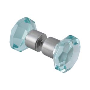 Pomo de Puerta de Vidrio y Latón de Lujo Personalizado OEM ODM Multiusos - Product Image 1