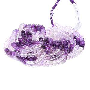 Natural Purple Amethyst Smooth Rondelle Gemstone <b>Beads</b> 9MM Polished Amethyst <b>Stone</b> <b>Beads</b> For Jewelry Making Wholesale Supplies - Product Image 6