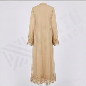 Fabricant OEM d'Abayas sur Mesure : Nouvelle Collection de Kaftans Élégants pour Femmes, Modèles Royaux Très Ornés, Robes Modestes de Luxe - Product Image 2