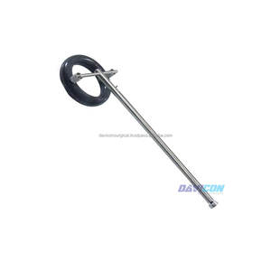 Soporte de pecho KLEINSASSER de acero inoxidable quirúrgico ENT de alta calidad, solo varilla de soporte, con laringoscopios operativos de anillo de 34cm/13" - Product Image 3