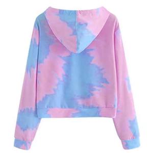 Sudaderas con capucha Tie Dye para mujer de alta calidad, las más vendidas, con el mejor material, antibacterianas, de la mejor fabricación. - Product Image 4