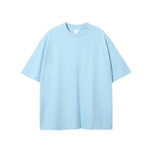 T-shirt ample et léger pour homme en coton, coupe décontractée, respirant et aéré, idéal pour l'été et le quotidien - Product Image 3