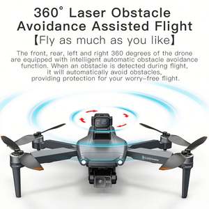 L600 Commercial GPS Quadcopter 5G 3km FPV Obstacle Avoidance Industrial Portable Drone Brushless Motor Dual Camera 4K - Product Image 2
