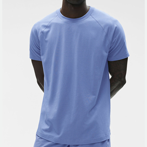 T-shirt personnalisé pour homme 100% coton, col rond, couleur unie, décontracté, manches courtes, qualité supérieure - Product Image 6
