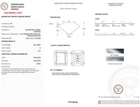Diamantes Sueltos de Corte Radiante de 1 Quilate, G VVS, Cultivados en Laboratorio, Claridad VS2, Certificados por IGI, Modelo 1212587 de Arin Luxury Co, Gujarat