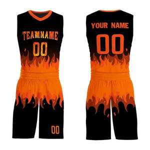 Conjunto de Uniforme de Baloncesto Sublimado con Impresión Personalizada de Nombre y Número - Product Image 1