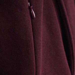 Sudadera con Capucha para Hombre, Corte Regular, Color Sólido, Informal, para Otoño, Tejido de Felpa, 100% Algodón, Diseño con Bolsillos - Product Image 5