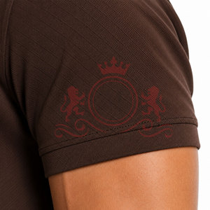 Exclusive Brown Polo Shirt Premium Comfort Soft Cotton Fabric <b>Classic</b> Fit Breathable Short Sleeve Fashion Wear - Product Image 4