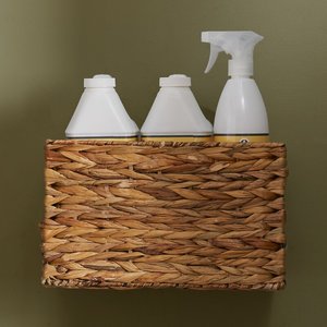 Hot Sale Set of 3 Water Hyacinth Picnic Baskets Gift Basket Natural Woven Home <b>Storage</b> <b>Organization</b> - Product Image 3