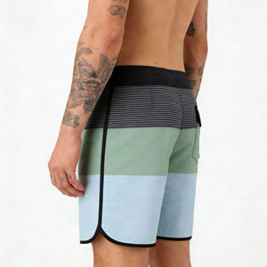 Shorts cargo, shorts de plage, shorts de sport pour homme 4 directions extensibles avec poche, séchage rapide, respirant, imperméable pour l'entraînement - Product Image 5