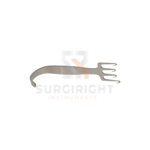 เครื่องมือผ่าตัดแบบใช้ซ้ำได้ Freeman Rake Surgery Retractor ผลิตจากเหล็กกล้าไร้สนิมเยอรมัน สำหรับศัลยกรรมกระดูกและข้อ ได้รับมาตรฐาน CE ISO Class I MOL Safety Surgical - Product Image 4