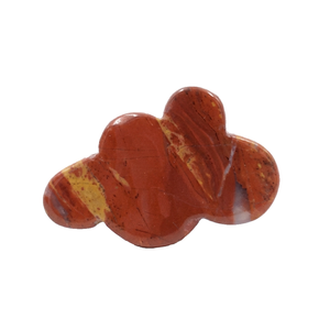 Cristal de jaspe rojo súper intenso tallado en forma de nube, piedra de cristal para decoración del hogar, nube de cristal tallada, mayorista. - Product Image 4