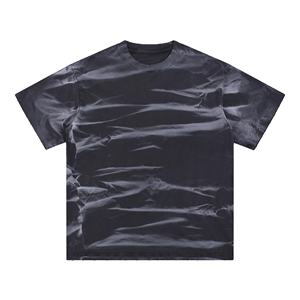 T-shirt Homme Oversize 100% Coton Lavage Acide Uni Élégant Qualité Supérieure Meilleure Vente - Product Image 1