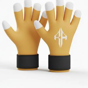 Gants de gardien de but unisexes de qualité supérieure, personnalisés, respirants, en matériau PU, avec protection des doigts et du pouce, RIVIAN ATLANTIC - Product Image 5