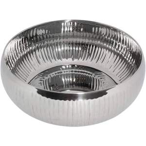 High Quality Double Walled Hammered Stainless Steel Serving <b>Bowl</b> <b>with</b> Polished <b>Lid</b> for Parties From Indian Exporter - Product Image 4