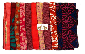 Indian Vintage Silk Sari Handmade Scarf Stole Patchwork <b>Wrap</b> Boho <b>Shawl</b> Recycled Textile Gift Festival Wear Collections Handmade - Product Image 4