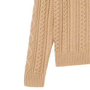 <b>Men</b> Oversized Knit Sweater Relaxed Fit Soft Warm <b>Long</b> Sleeve Casual Street Style Daily Wear Custom Manufacturing OEM ODM - Product Image 4