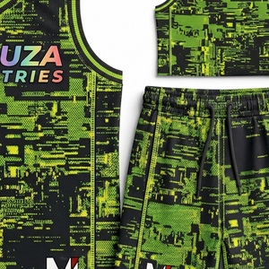 Uniforme de Baloncesto Sublimado de Diseño Moderno, Conjunto de Camiseta y Pantalones Cortos Personalizados con Color de Equipo, Anti-Pilling, Secado Rápido, Ropa Deportiva - Product Image 5