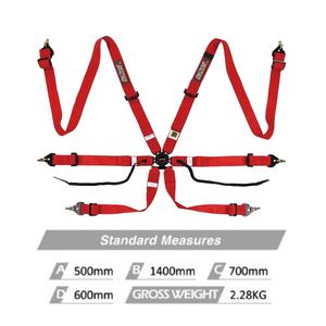 OEM ODM tbracing Sport PLUS สายรัดสำหรับแข่ง Fia ได้รับการรับรองจาก Fia พร้อมสายรัด50มม. และตัวล็อคลูกเบี้ยวอลูมิเนียม - Product Image 3