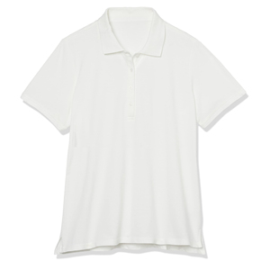 Mode estivale pour femmes, t-shirt à col roulé 100% coton, léger, respirant, séchage rapide, anti-rides, manches courtes, décontracté, coupe classique - Product Image 5