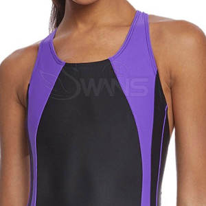 Traje de Baño de Una Pieza para Mujer, Verano, OEM, Alta Calidad, Spandex/Poliéster, Secado Rápido, Hecho a Medida, Precio Económico para Venta en Línea - Product Image 4