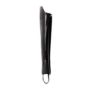 High Quality Split Leather Horse Riding <b>Chaps</b> Adjustable Equestrian <b>Half</b> <b>Chaps</b> Outdoor Horseback Riding Protective Gear Item - Product Image 1