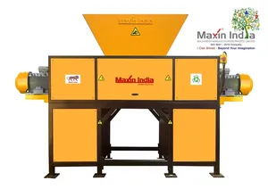 High Grade Scrap Shredder Machine Twin Shaft <b>Waste</b> Shredder Machine 1000-1500 Kg’s/Hr Capacity Dual Shaft Lathe for Industrial - Product Image 2