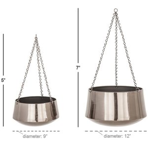 Iron Flower <b>Pot</b> <b>Stand</b> with Elegant Floral Design for Courtyard and Patio Decor - Product Image 1