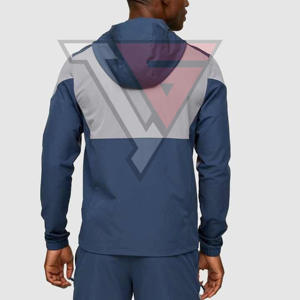 Conjunto Corto de Chaqueta Cortavientos y Pantalones Cortos para Hombre de Alta Calidad 2026, Conjunto de Chaqueta Cortavientos y Pantalones Cortos de Nailon para Hombre, Hecho en Pakistán - Product Image 3