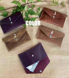 Exquisite Craftsmanship Leather Wallet Slim Long Envelope Money Pouch Clutch Sleeve Delicate Coin Purse Pocket Card Holder - Product Image 6