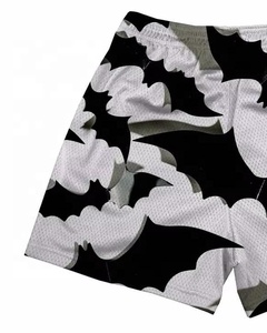 Factory-Made Custom Design Breathable <b>Men's</b> Digital 100% Cotton High Waist Drawstring Closure <b>Shorts</b> Solid Pattern Eco-Friendly - Product Image 3