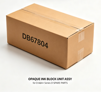 UNIT BLOK TINTA OPAK ASSY DB67804 untuk SERI D A&A+ SUKU CADANG D
