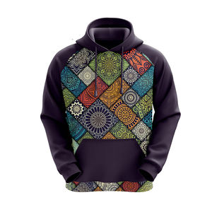 Sudaderas con Capucha Sublimadas al por Mayor de Poliéster, Sudaderas con Estampado para Hombre y Mujer, Sudadera de Manga Larga de una Pieza para Hombre - Product Image 2