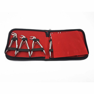 Ensemble de 7 pinces dentaires pour bébé, réutilisables, en acier inoxydable de qualité allemande, Power Grip, certifié CE - Product Image 2