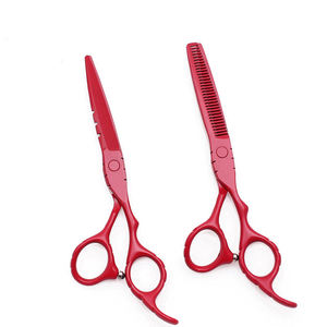 Tijeras de Peluquería Profesionales de Alta Calidad, Tijeras de Corte y Entresacado, Tijeras de Barbero, Acero Japonés VG10 Cobalto - Product Image 2