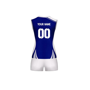 Uniforme de volley-ball pour hommes OEM, coupe ajustée personnalisée, tissu polyester respirant et à séchage rapide pour les tournois et l'entraînement - Product Image 3