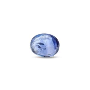 Certified Natural Blue Sapphire 3 Carat Oval Cut Loose Gemstone for Fine Jewelry - Product Image 2