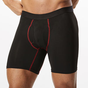 <b>Men</b> Quick Dry Sports <b>Compression</b> <b>Shorts</b> 100% Cotton Anti-Wrinkle Elastic Waist Cycling Running Yoga Gymwear Fitness <b>Shorts</b> - Product Image 1