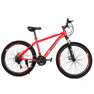 2026 Venda Quente Bicicleta de Montanha Atacado China 26 Polegadas Garfo de Aço Freio a Disco Duplo 21 Velocidades Garfo de Suspensão Rígido - Product Image 1