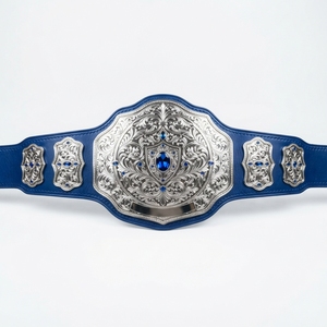 Custom Boxing Championship <b>Belt</b> Personalized Sports Award <b>Belt</b> Premium Metal Plates Leather Strap Engraved Name Logo Design - Product Image 3