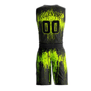Uniforme de Baloncesto Sublimado con el Último Diseño en Venta, Servicio OEM - Product Image 6