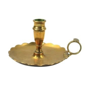 Aluminum <b>Candlestick</b> Holder With Handle For Home Decoration Durable Metal Design Vintage Chamberstick holder - Product Image 6