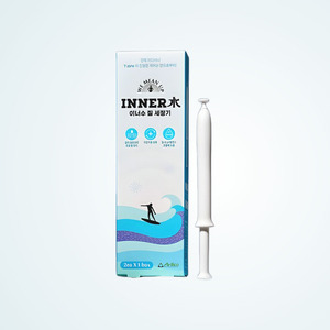 Dispositif de nettoyage féminin Innersoo K-Beauty coréen à injection par seringue, 2 pièces - Product Image 1