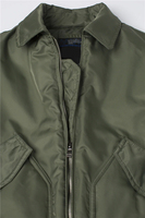 Blouson aviateur style nouveau automne 2026 |   Veste de vol rembourrée pour hommes grandes tailles |   Veste d'extérieur imperméable en toile de style hip-hop pour homme