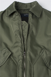 2026 Winter New Style Pilot Bomber Jacket | Plus Size Men <b>Padded</b> Flight Coat | Waterproof Nylon <b>Hip</b> Hop Puffer Outerwear - Product Image 4