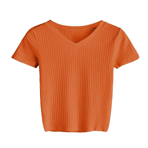 Camiseta de Manga Corta Lisa para Hombre, Algodón de Alta Calidad, Estilo Casual para Uso Diario Contemporáneo - Product Image 4